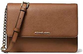 Michael Kors Daniela Large Saffiano Leather Crossbody Bag-Luggage | Amazon (US)