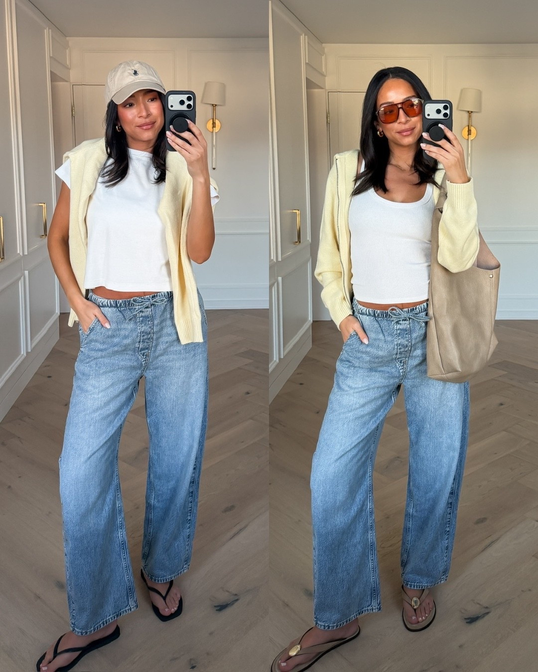 Postpartum gap favorites on SALE!! These barrel jeans are so cute, casual and super comfortable with an elastic waistband! Wearing size S white tee, S white tank, size L zip up jacket and size M barrel jeans 

spring fashion, spring style, spring outfit, casual outfit, weekend outfit, mom outfit, postpartum outfit, jeans, gap outfit, gap sale

#LTKSaleAlert #LTKmomlife #LTKSeasonal