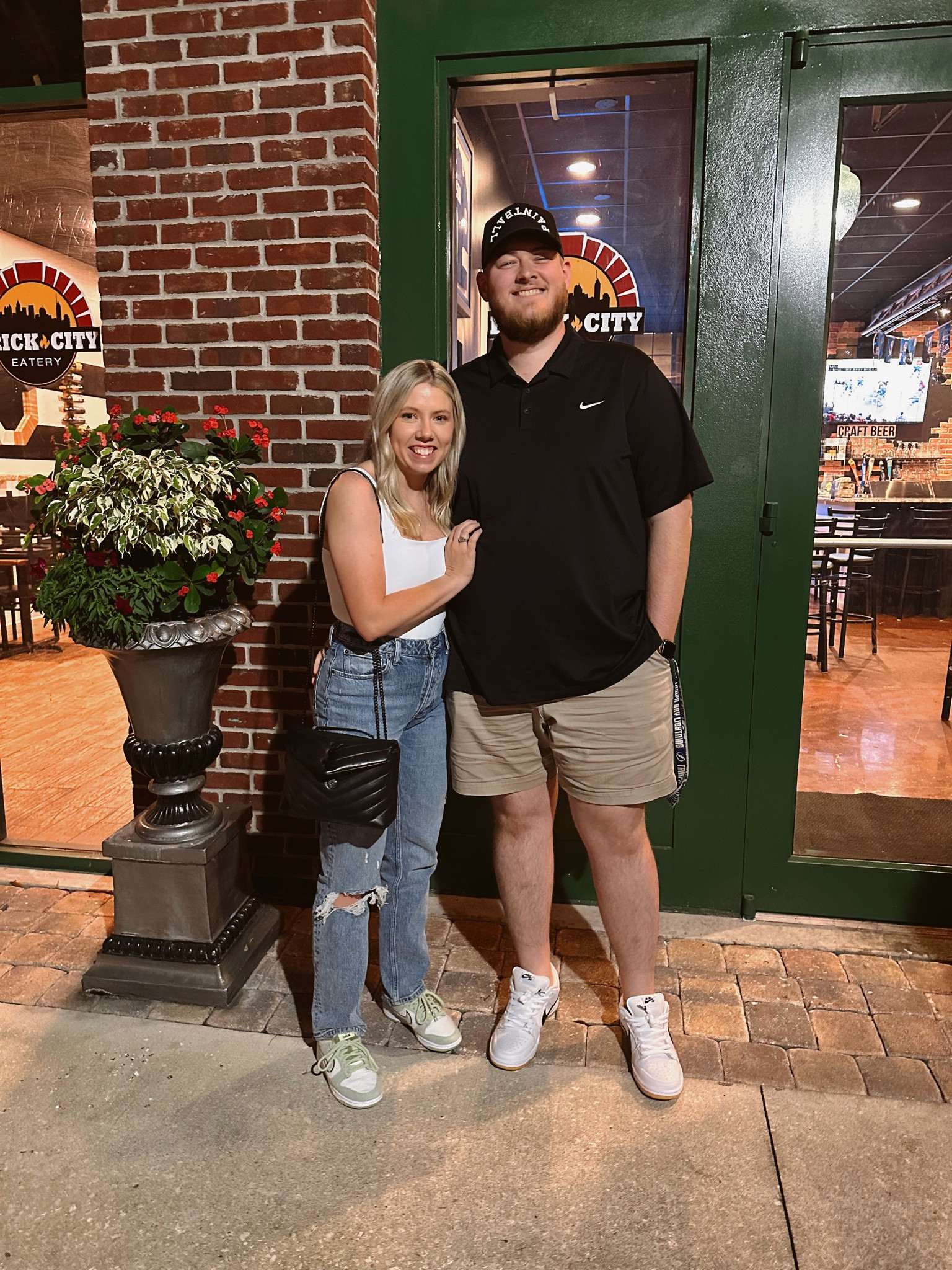 dinner outfit from last night

tank: size small
jeans: 25 regular 

Abercrombie tank | dad jeans | Nike honeydew dunks 

#LTKU #LTKSeasonal #LTKFind