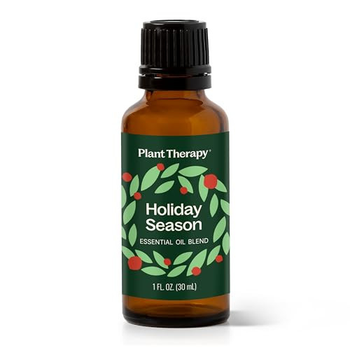 Plant Therapy Holiday Season Synergy Essential Oil 30 mL (1 oz) 100% Pure, Undiluted, Therapeutic Grade | Amazon (US)