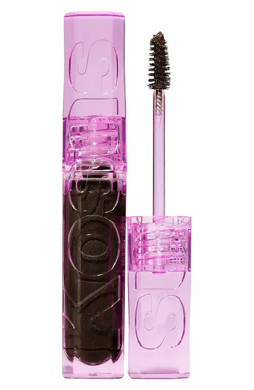 Kosas Air Brow Tinted Volumizing Treatment Gel in Brown Black at Nordstrom | Nordstrom