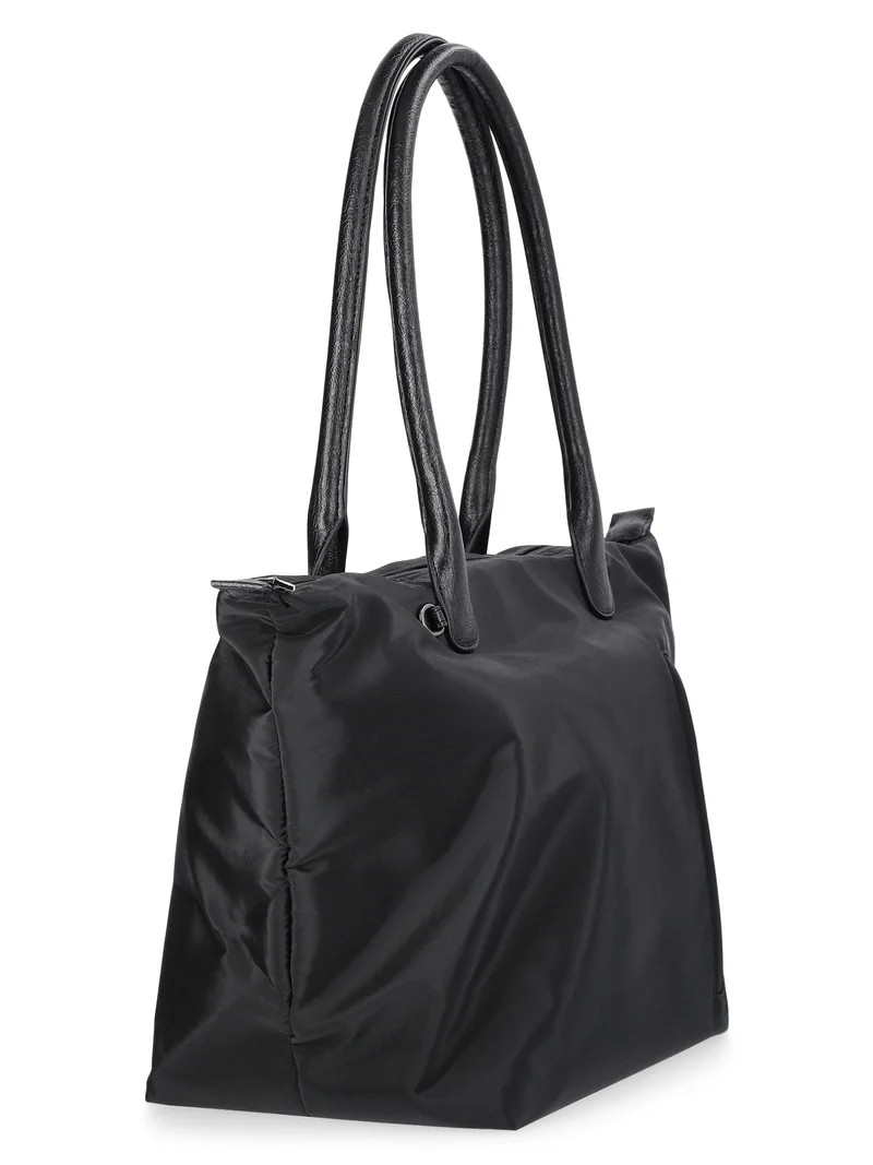 No Boundaries Women's Tote Bag, Black | Walmart (US)