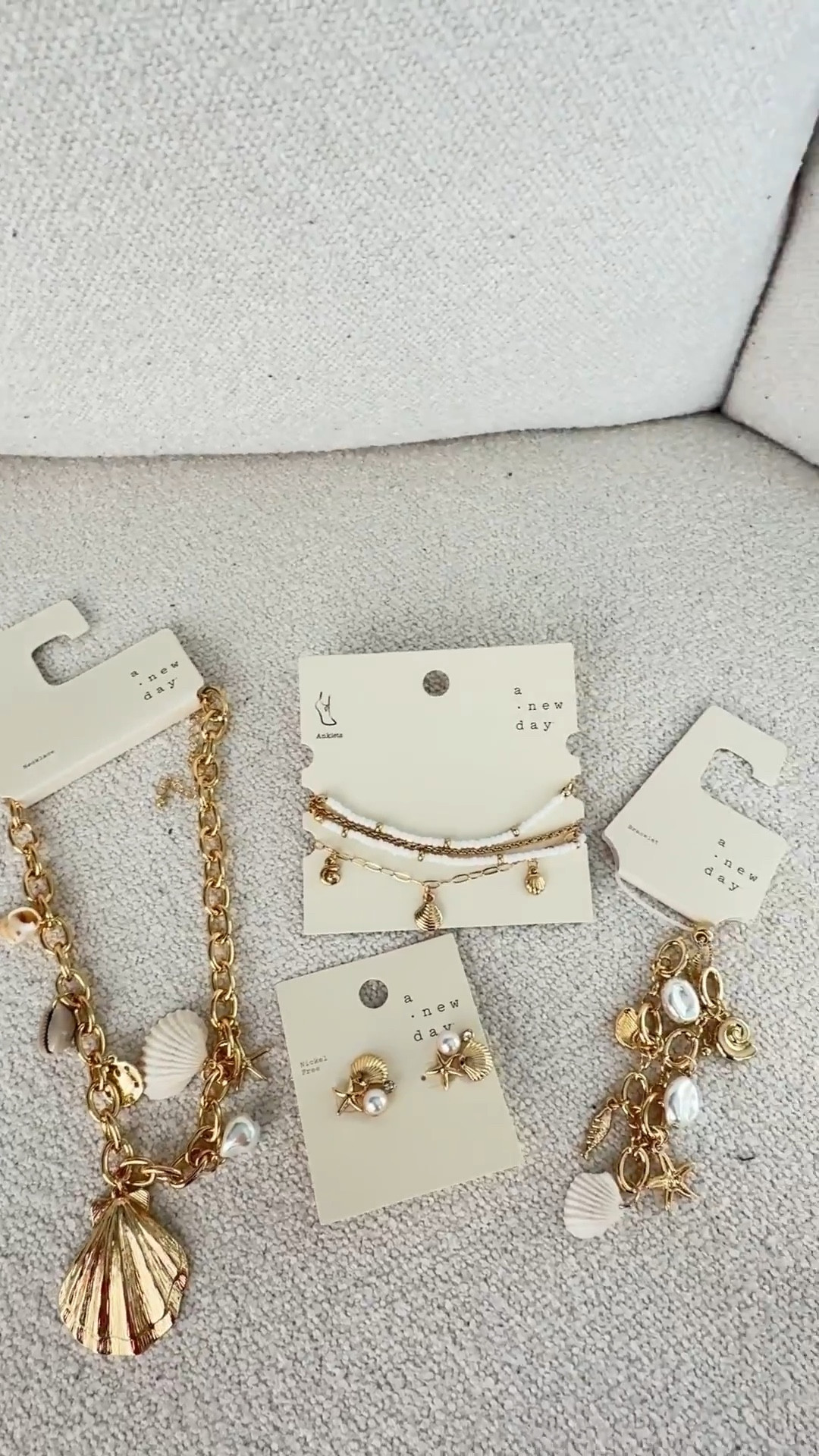 The cutest coastal jewelry from Target! 

#target #targetfinds #summer #coastal #jewery 

#LTKSeasonal #LTKMothersDay #LTKmomlife