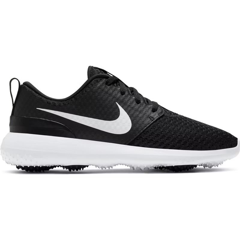 Nike Women's Roshe G Golf Shoes Black/White/Metallic White, 9 - Women's Outdoor at Academy Sports | Academy Sports + Outdoor Affiliate