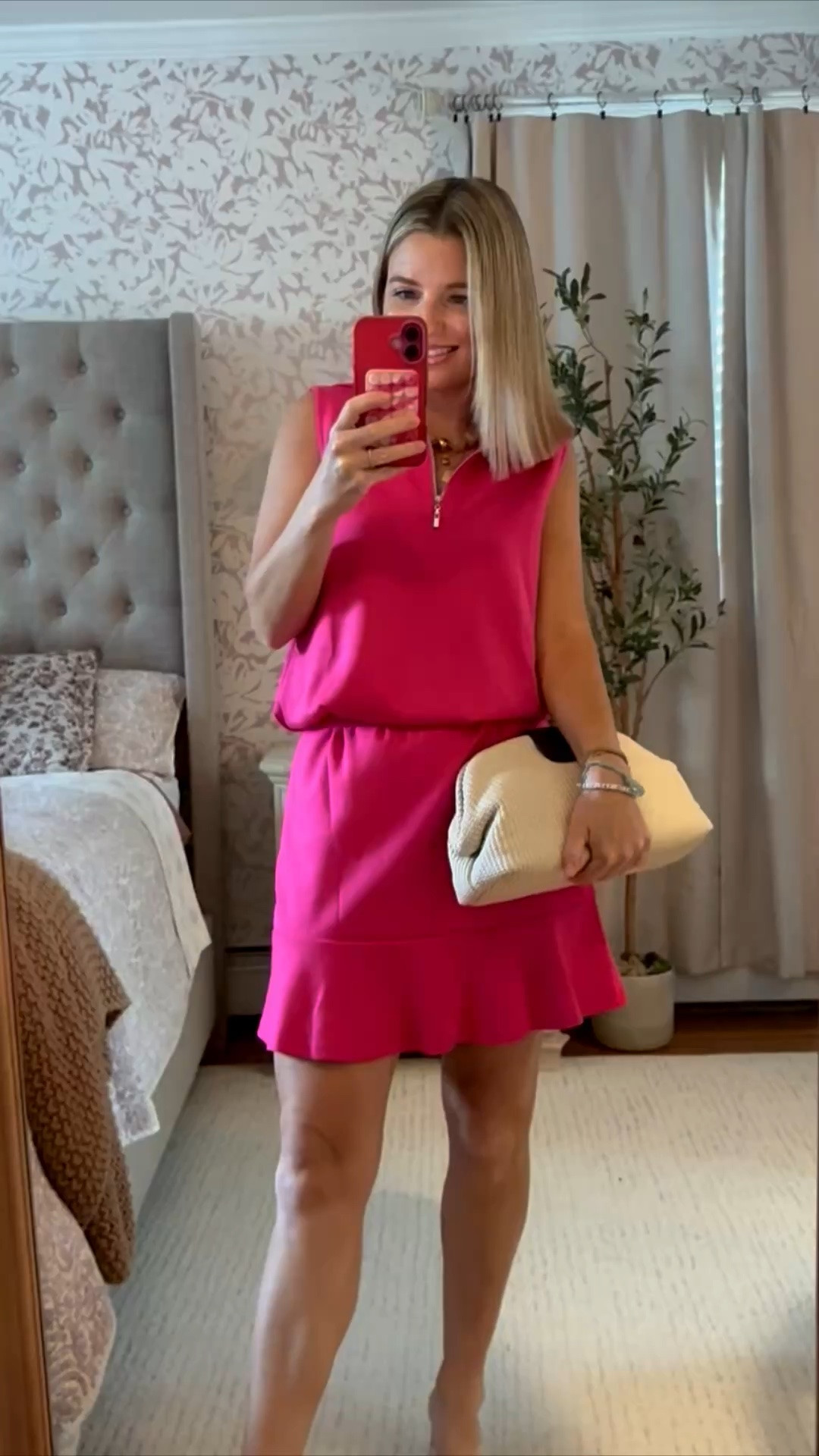 Loving the ruffle on this skirt! 

Skirt has shorts attached underneath! 
Love the half zip and collar! 

Wearing size small

#LTKootd #LTKmomlife #LTKPetite