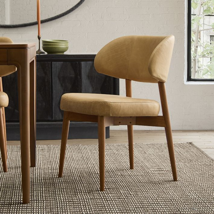 Hyde Leather Dining Chair | West Elm (US)