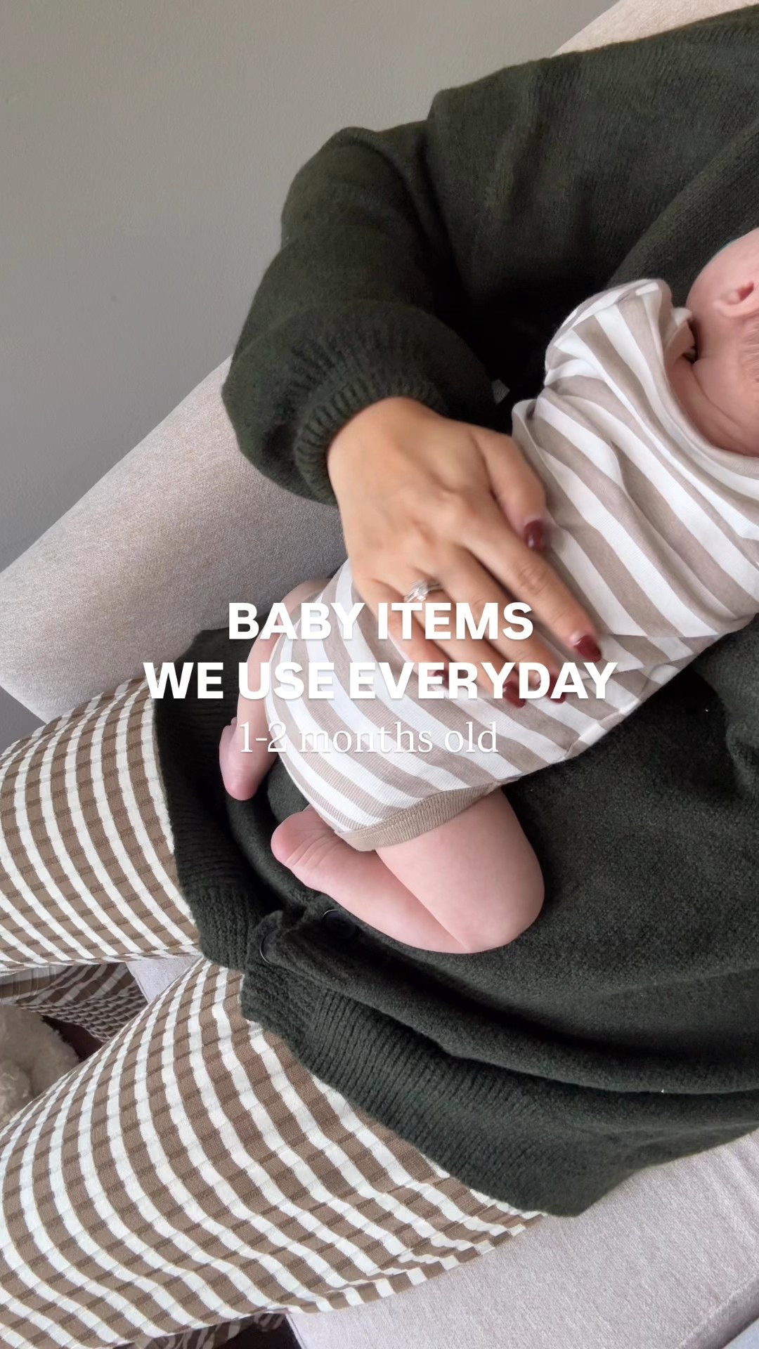 Everyday essentials for our little one🤍🍼⬇️

Comment BABY for all links sent to your DMs👶🏼

Every breastfeeding mamas NEEDS a @mybrestfriend 

@lovevery play gym & kits are so amazing for child  development! Code: LOVECHLOBELLEXX20

My FAVORITE burp cloths are these Muslim ones!

@magneticme onesies are nonnegotiable👏🏼

We have our @tokimats set up in our living room at all times for tummy time, family snuggles and side lying nursing! 

Wes loves his @babybjornus bouncer and we love using this during dinner when we want to eat but he wants to be bounced! 

@drbrowns paci’s are a favorite in this house. Wes loves and I love the handle for when my hands are full! 

We love everything @momcozy but the bottle washer is an absolute MUST! Code: ABELLEXX site wide!

Snuggle me lounger- may be controversial but we love putting Wes in this when we just want him comfy next to us while we eat/work!

NEXT UP: Our night MUSTS! 

https://liketk.it/5vQ9u #ltkbaby #ltkfamily 
#newbornfavorites #newbornmusthaves #newmom #newbornessentials #babyregistry #babyfavorites #babyessentials #firsttimemom #LoveveryGift