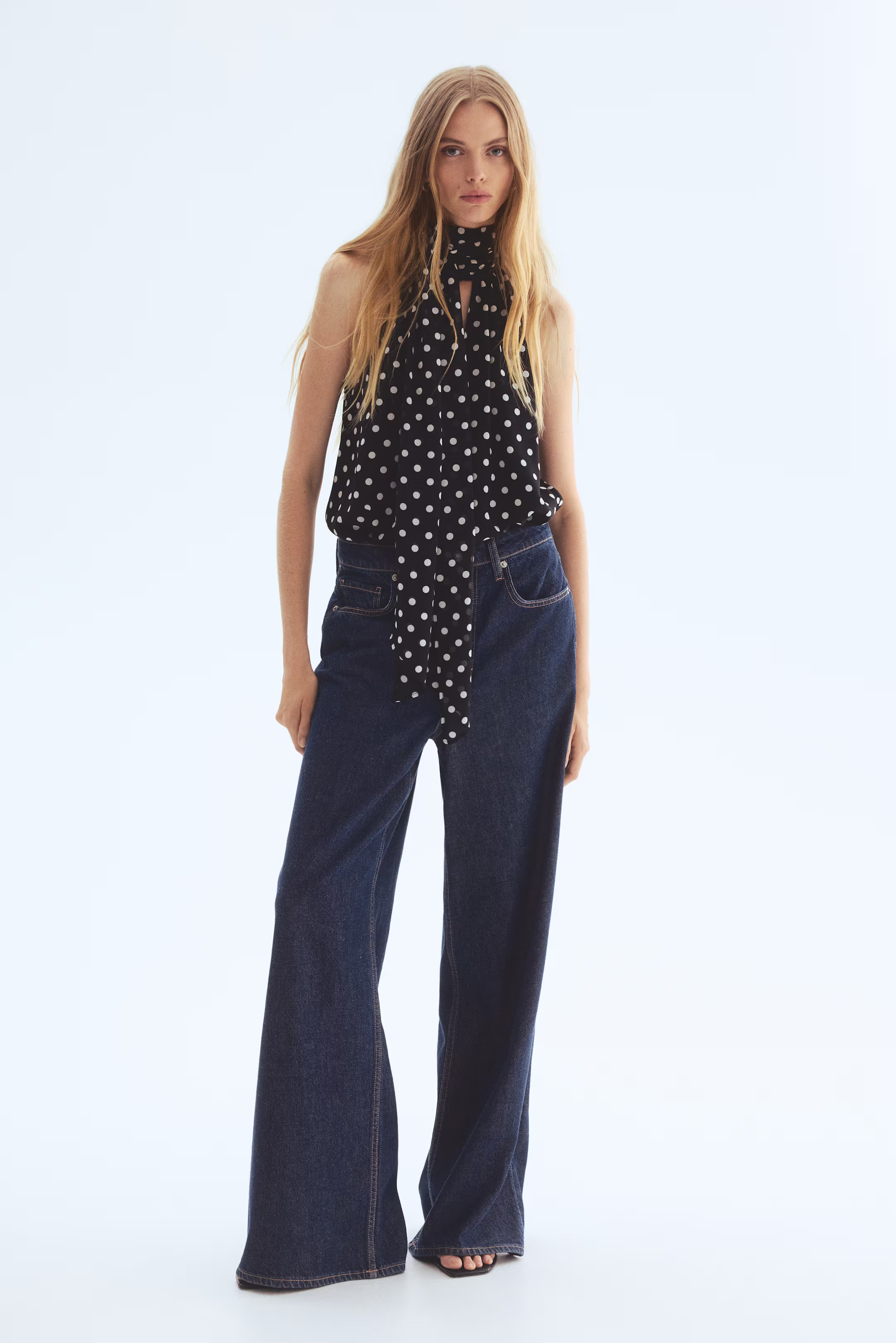 Top with Scarf Collar | H&M (US + CA)