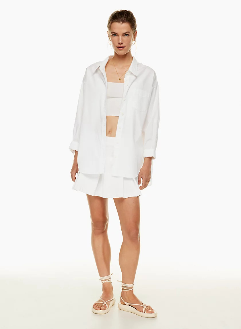 RELAXED POPLIN SHIRT | Aritzia