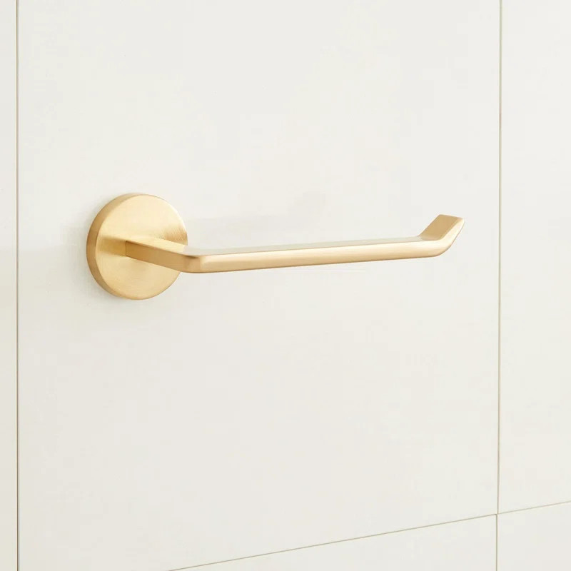 Drea Wall Mounted Spring Bar Toilet Paper Holder | Wayfair North America