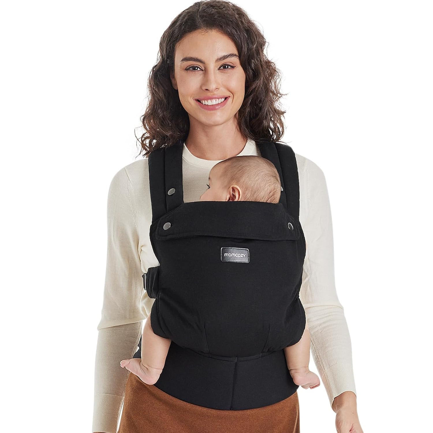 Momcozy Baby Carrier - Ergonomic, Cozy and Lightweight Carrier for 7-44lbs, Effortless to Put On,... | Amazon (US)