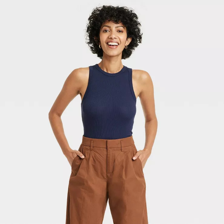 Women's Ribbed Tank Top - A New Day™ | Target
