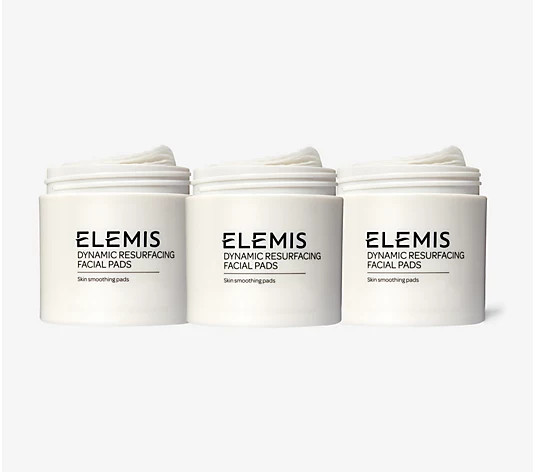 ELEMIS Dynamic Resurfacing Facial Pads 60-ct Trio | QVC