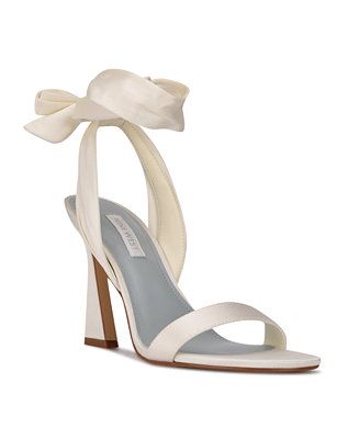 Women's Kelsie Ankle Wrap Heeled Dress Sandals | Macy's