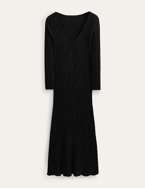 Ribbed Knitted Maxi Dress | Boden (UK & IE)