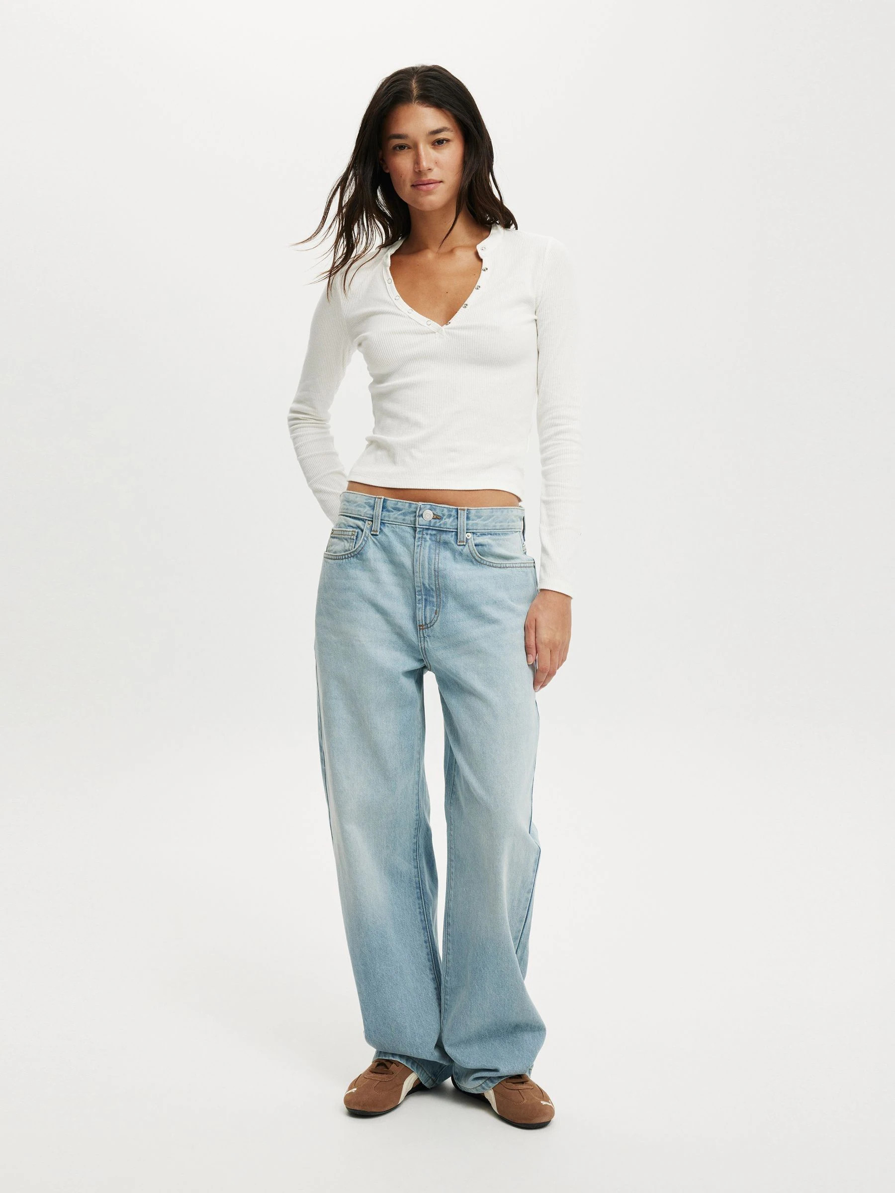 Cotton On Cotton On Blue 91 Straight Jeans | Next US