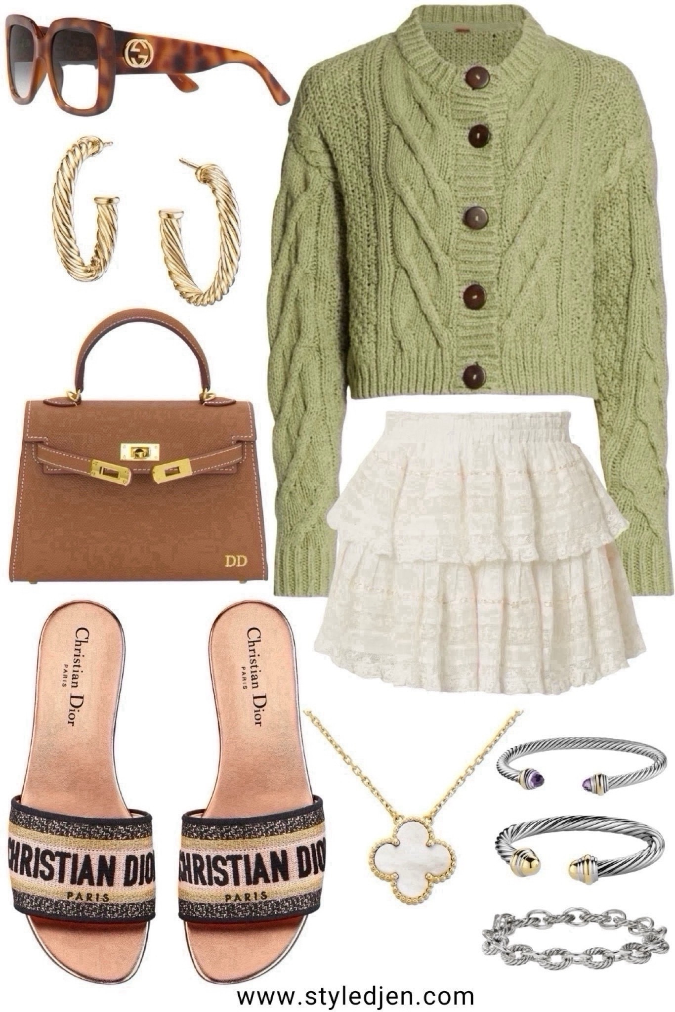 Free people cardigan (size small) with loveshackfancy ruffle mini skirt (size small) 



#LTKFindsUnder100 #LTKStyleTip #LTKSeasonal