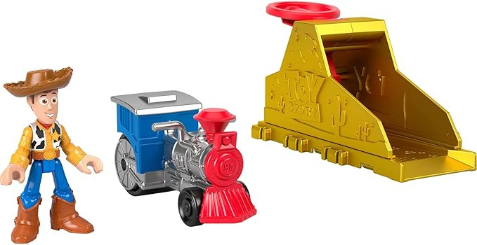 Fisher-Price Imaginext Launcher Set with 3-inch Woody Action Figure & Toy Vehicle, Inspired by Di... | Amazon (US)