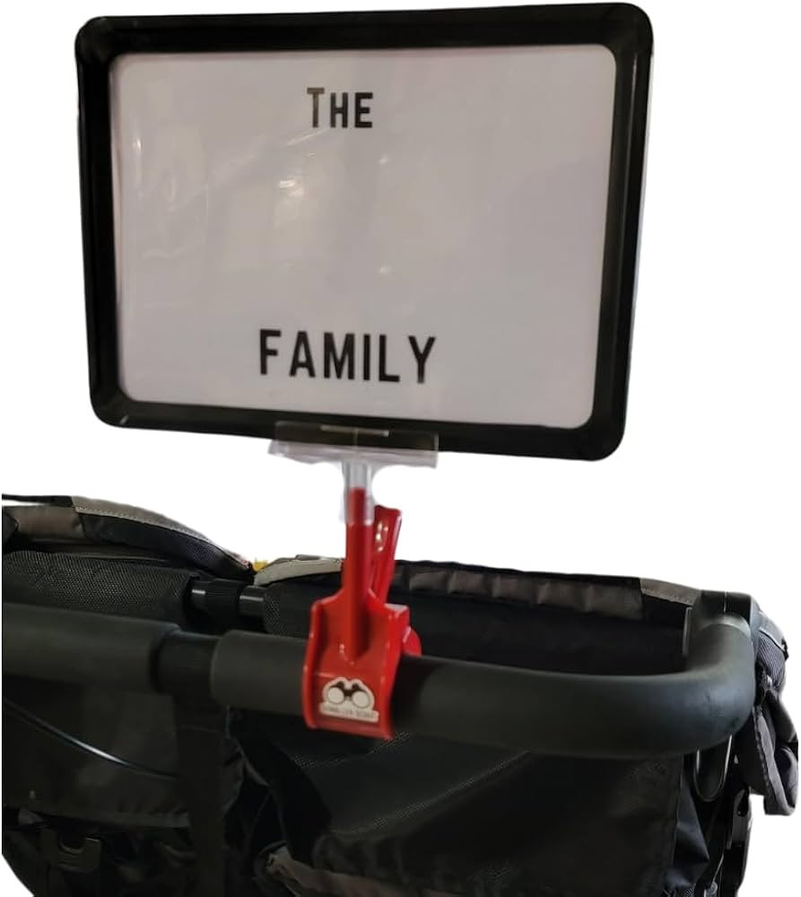 Stroller Identifier Marker Sign Flag Finder Clip - The Stroller Scout | Amazon (US)
