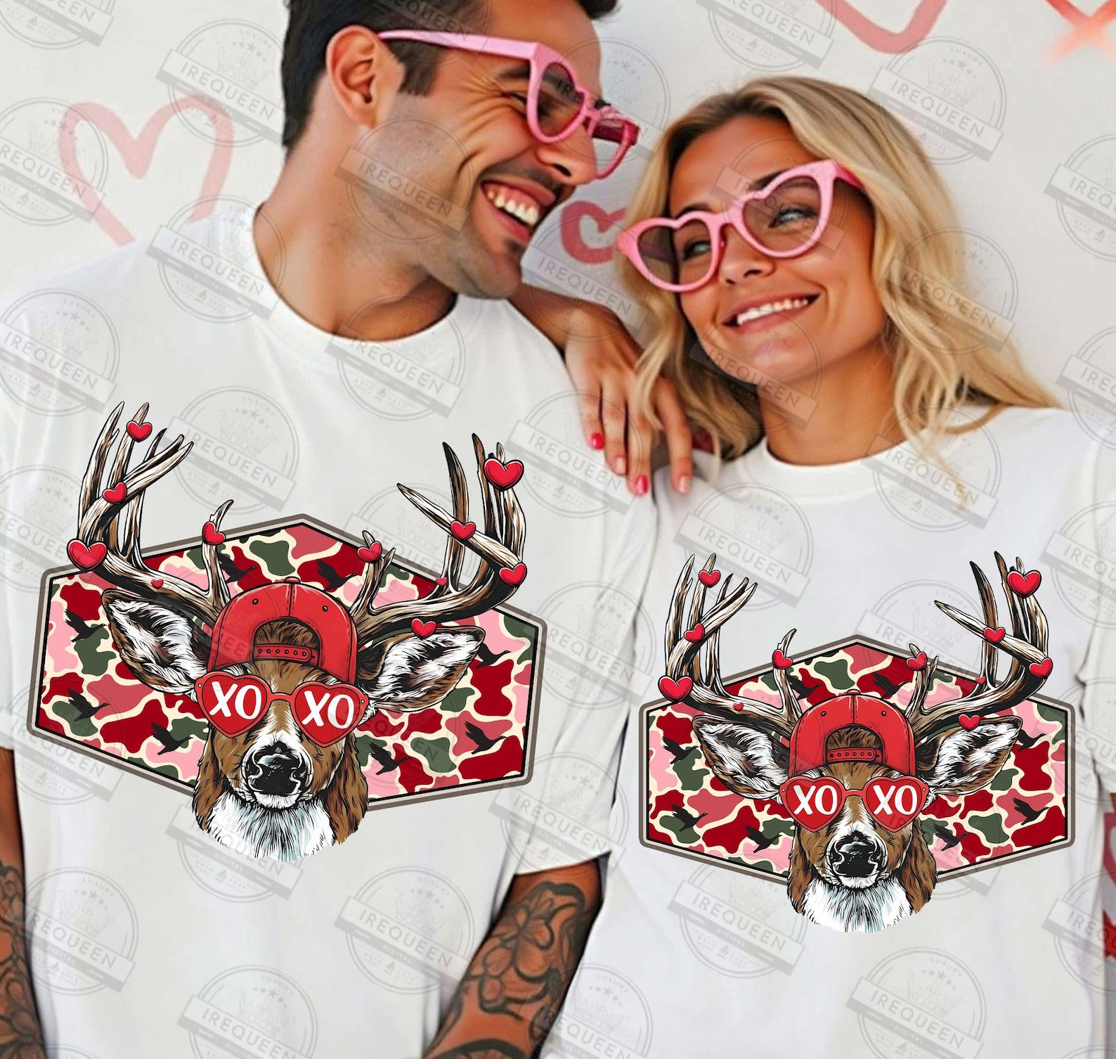 Valentine Buck PNG, Boys Valentines png, Retro Valentines Hunting Png, Valentine Camo Png, Valent... | Etsy (US)