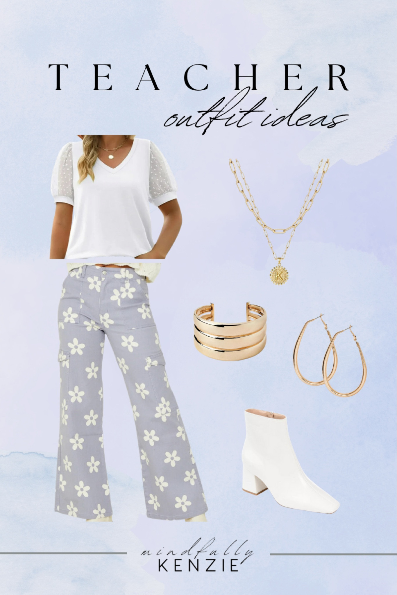 Teacher Outfit Ideas

Spring fashion  spring outfit  teacher style  teacher fashion  flower pants  gold jewelry  white boots  puff sleeve shirt teacher outfit 

#LTKstyletip #LTKSeasonal #LTKfindsunder100