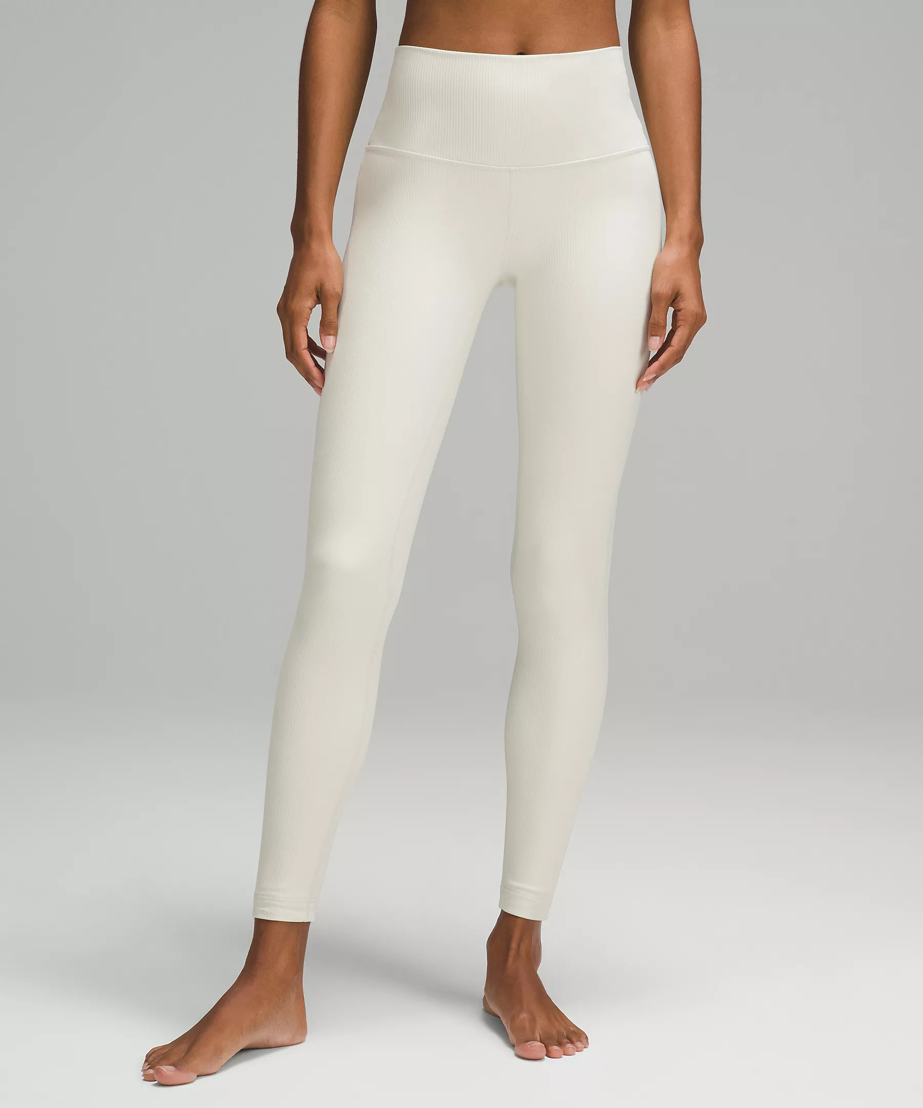 lululemon Align™ Ribbed High-Rise Pant 28" *Shine | Women's Leggings/Tights | lululemon | Lululemon (US)