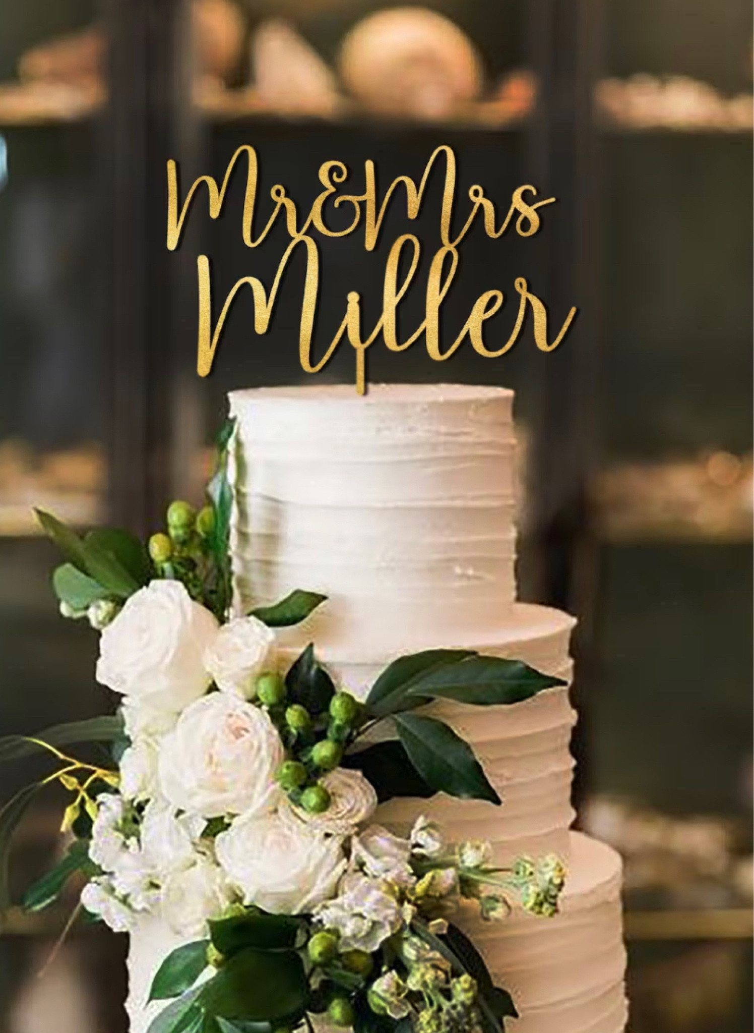 Wedding cake topper, name cake topper

#LTKunder50 #LTKwedding #LTKsalealert