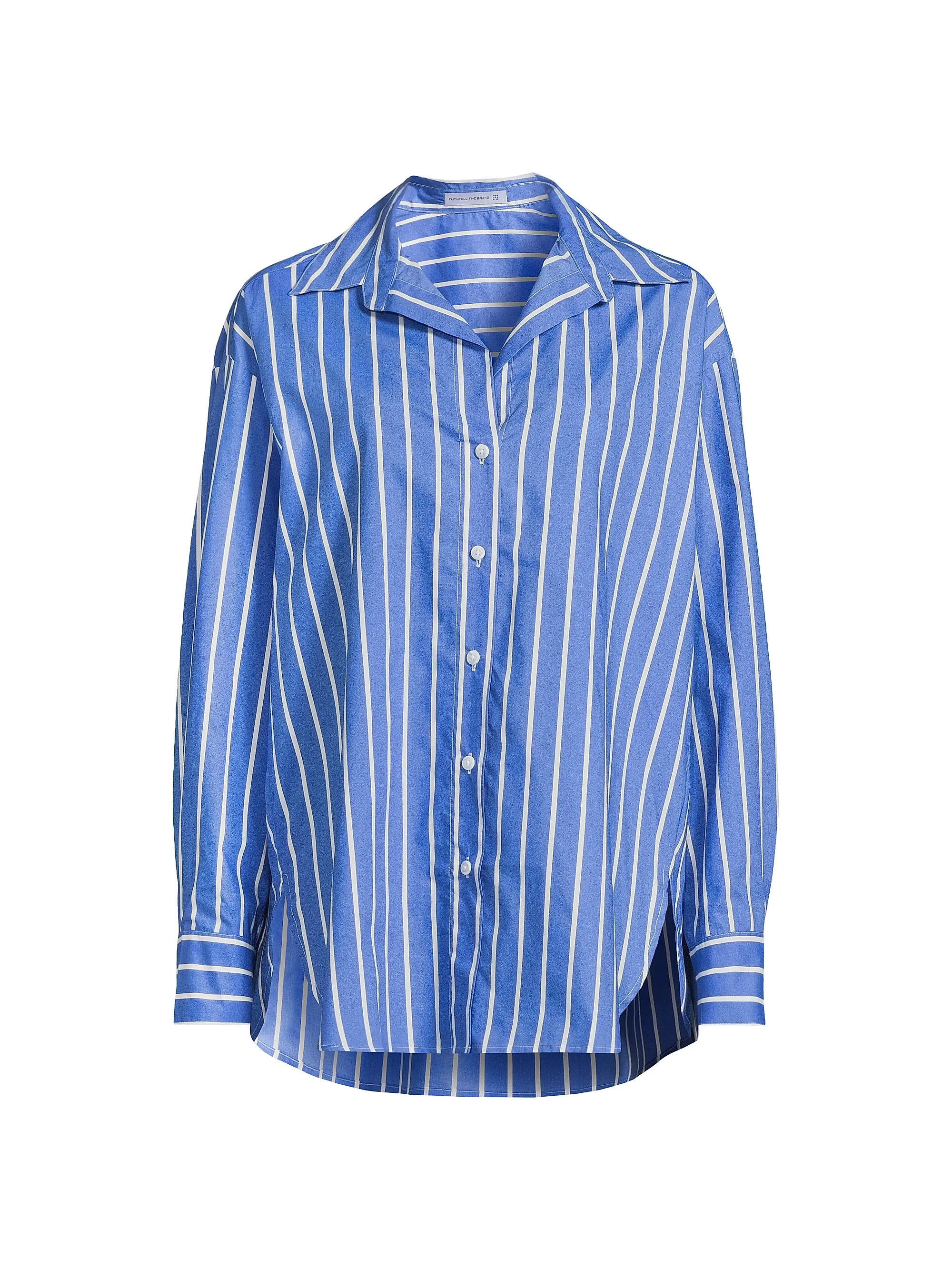 Roma Daija Striped Cotton Shirt | Saks Fifth Avenue