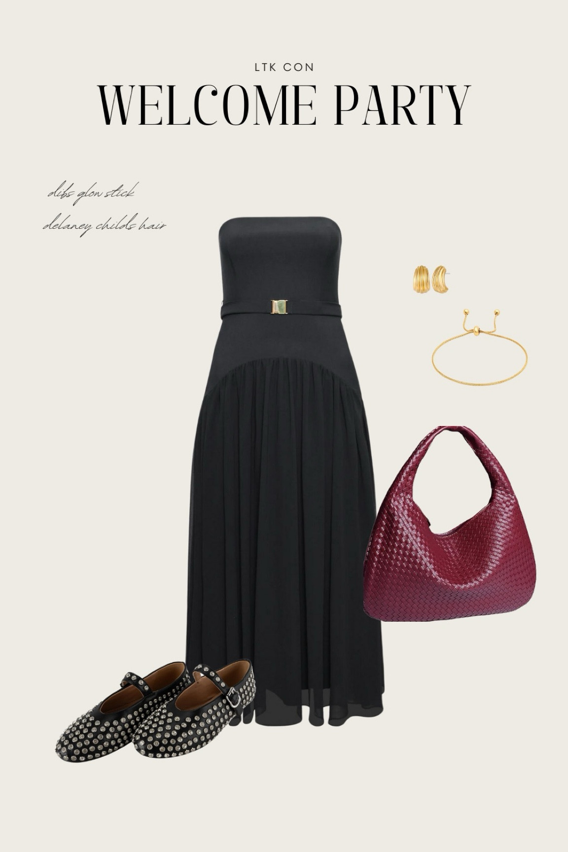 My outfit for the welcome party at LTKcon 🤍✨

#LTKStyleTip #LTKCon #LTKMidsize
