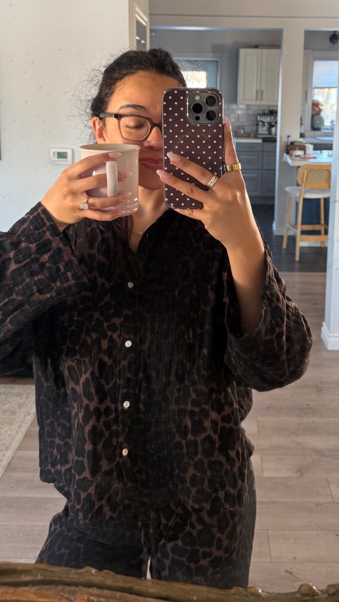 Cutie PJ set🤎😌🤏🏽⭐️🐆

#LTKdayinmylife #LTKselfcare #LTKootd