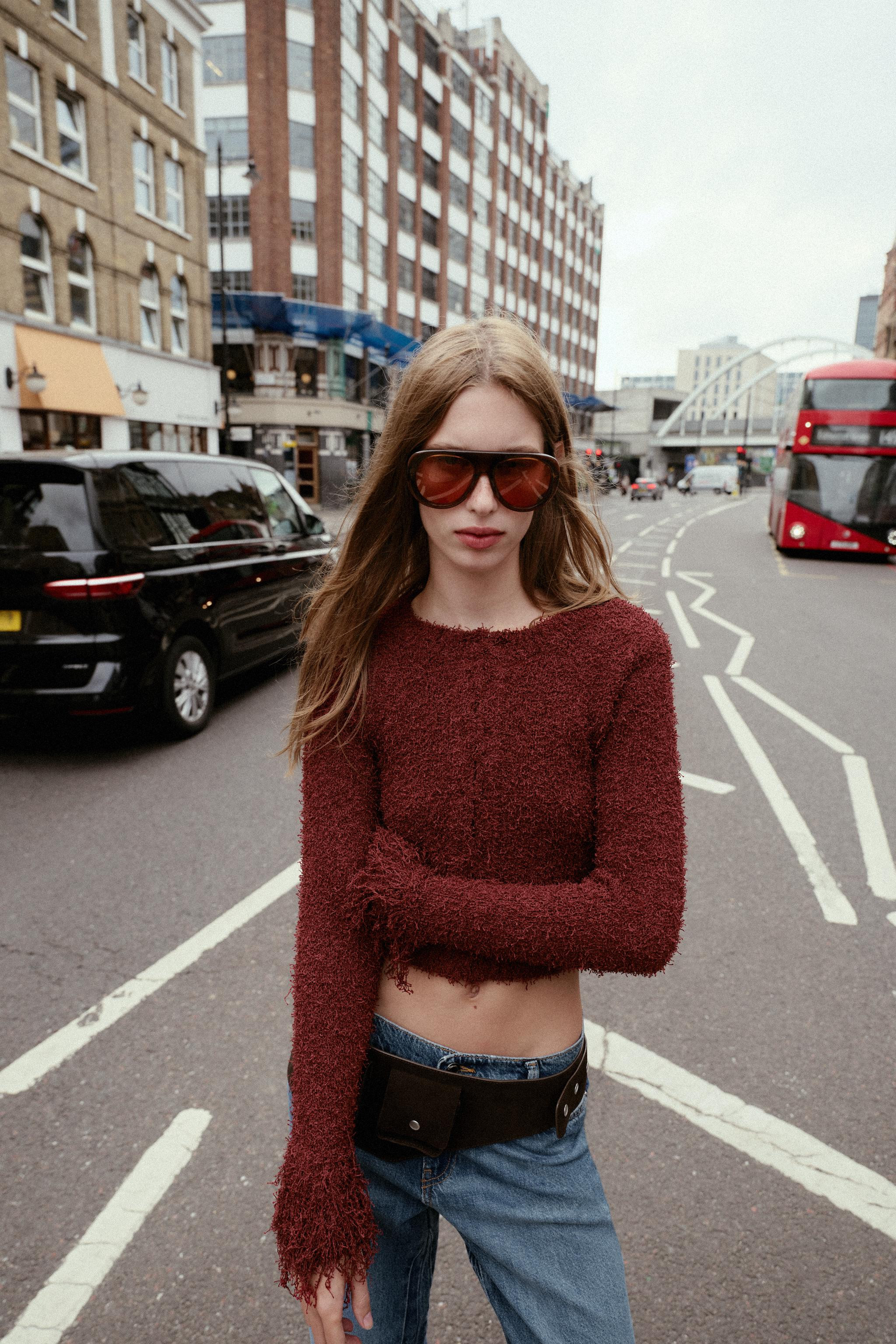 FRINGED KNIT CARDIGAN | Zara US