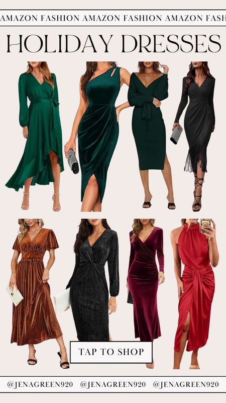 Holiday Dresses | Holiday Outfits | Velvet Dresses | Red Dresses | Green Dresses | Christmas Dresses

#LTKHoliday #LTKfindsunder100 #LTKSeasonal