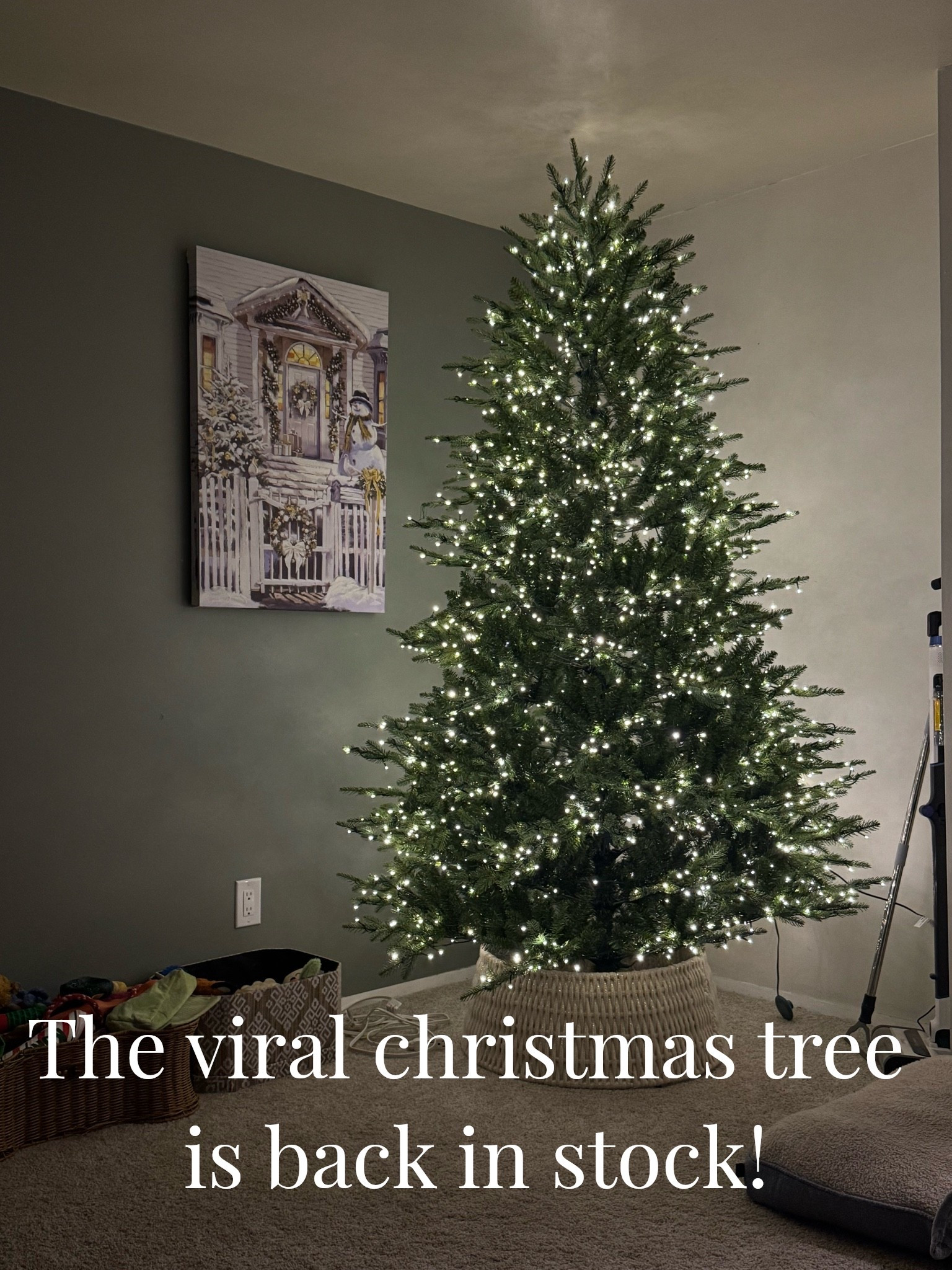This tree sold out in November last year. Don’t drag your feet, get it today!!

#LTKHome #LTKSeasonal #LTKmomlife