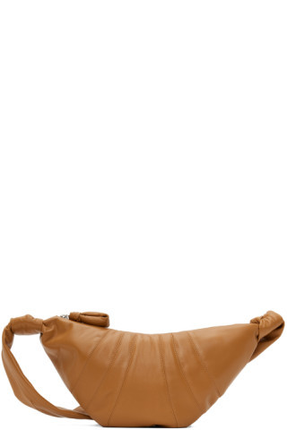LEMAIRE - Tan Small Croissant Bag | SSENSE