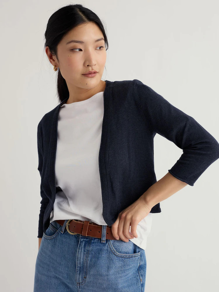 Seasalt Cornwall Navy Blue Vanessa Cardigan | Next EU