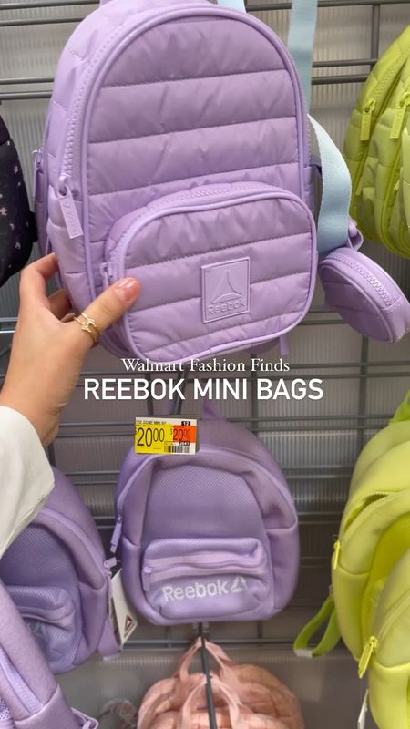 Reebok Mini Bags at Walmart ✨

#LTKFestival #LTKFind #LTKSeasonal