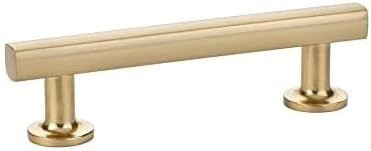 Emtek 86455US4 6 in Freestone Pull, Satin Brass | Amazon (US)