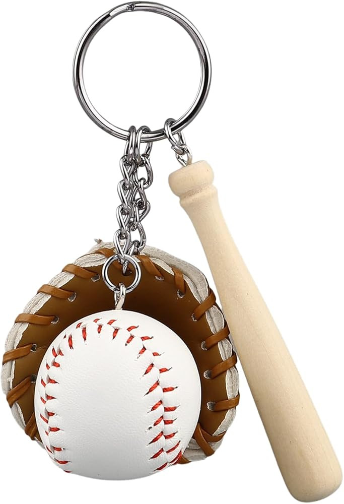 Mini Cute Soccer Keychain Bowling Tennis Baseball Keychain for Men Women Boys Girls Gift | Amazon (US)