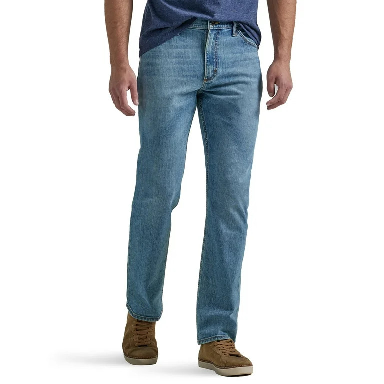 Wrangler Men's Straight Fit Jean with Stretch | Walmart (US)