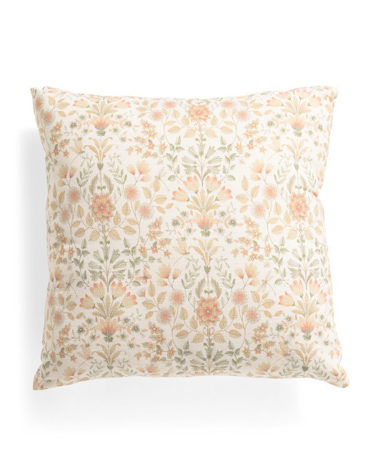 20x20 Washed Printed Cotton Slub Pillow | TJ Maxx