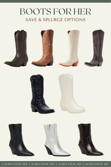 Get those boots on sale after the holidays! Save and splurge options 🙌

#LTKsalealert #LTKunder50 #LTKFind