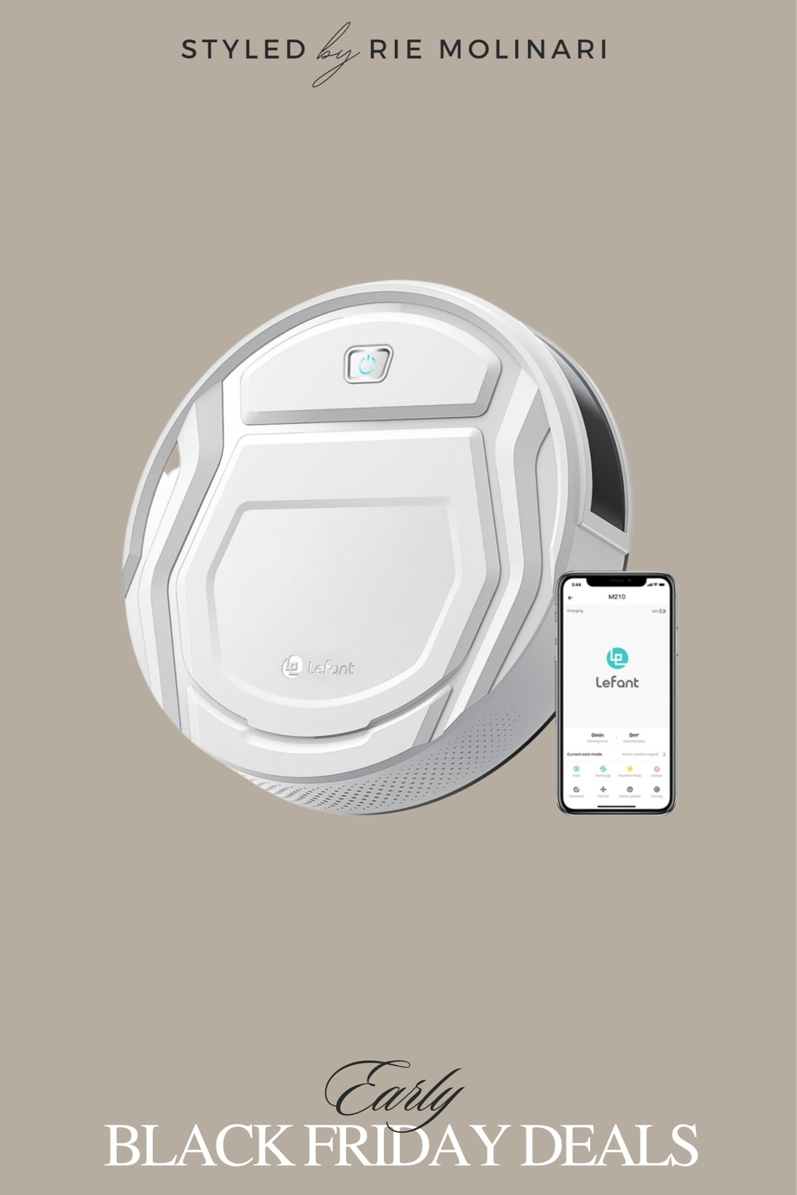 Early #blackfriday deal on Lefant Robot Vacuum Cleaner 🚨‼️

#LTKsalealert #LTKGiftGuide #LTKCyberWeek