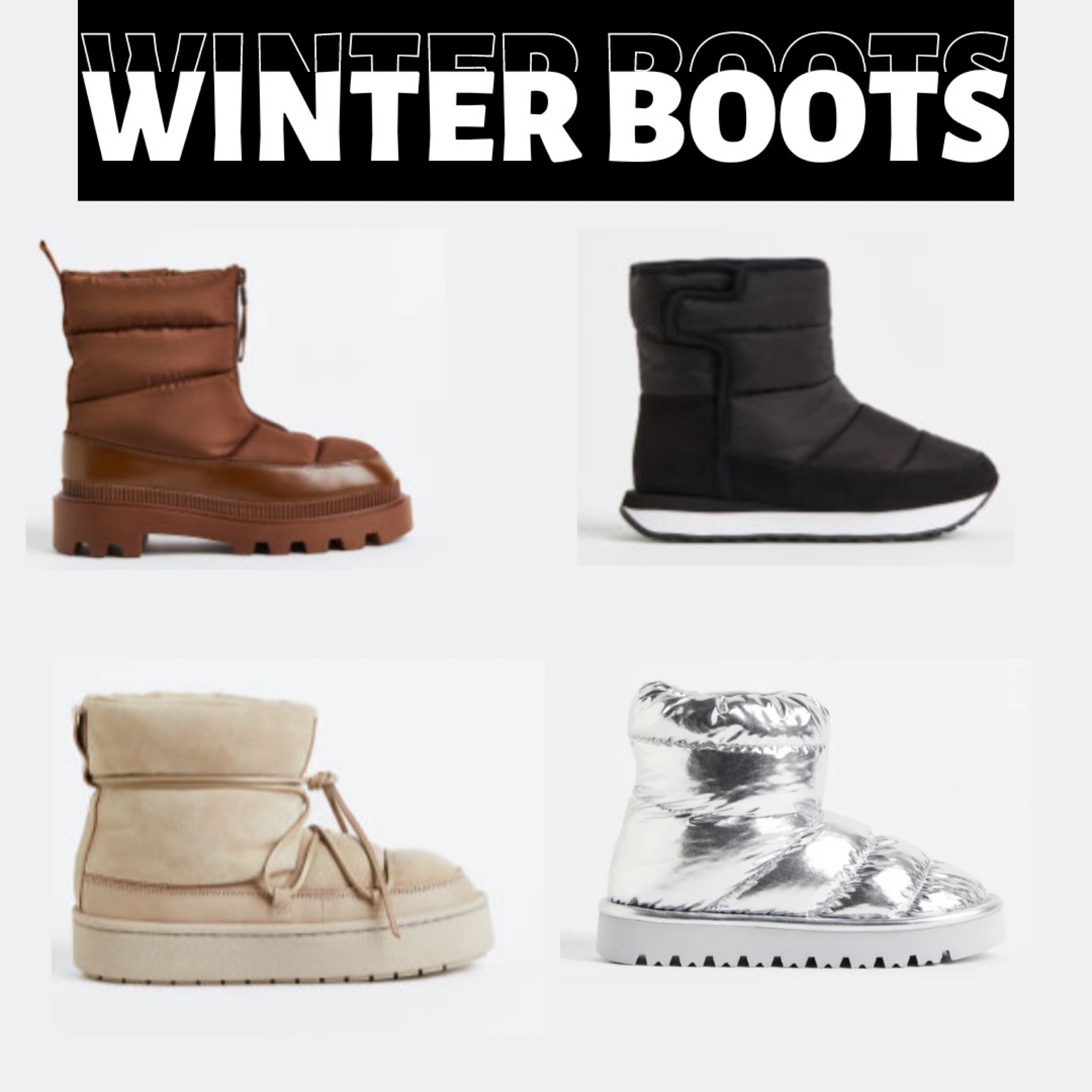 Winter boots 

#giftguide #winterboots #snowboots 

#LTKHoliday #LTKSeasonal #LTKGiftGuide