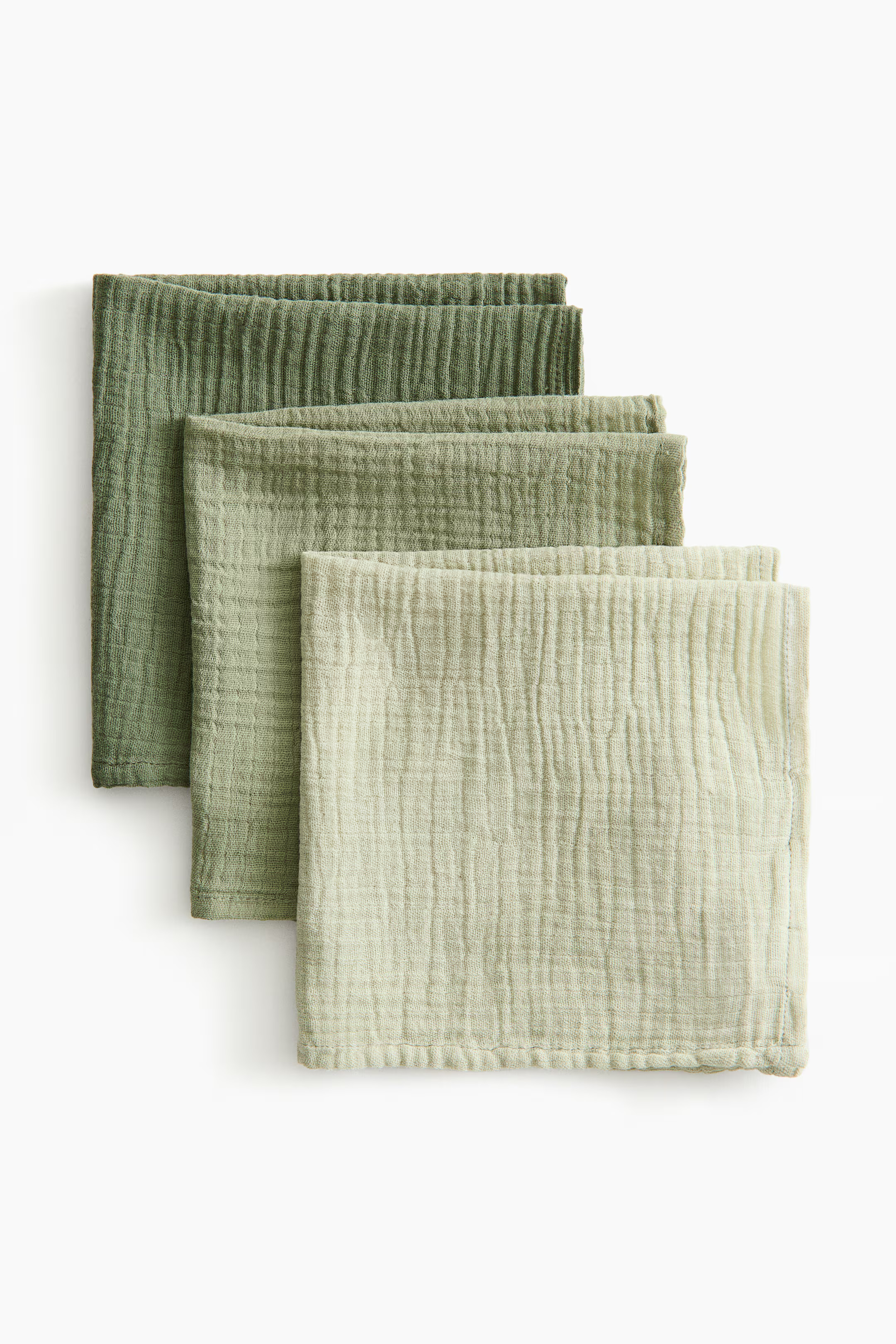 3-Pack Muslin Cloths | H&M (US + CA)
