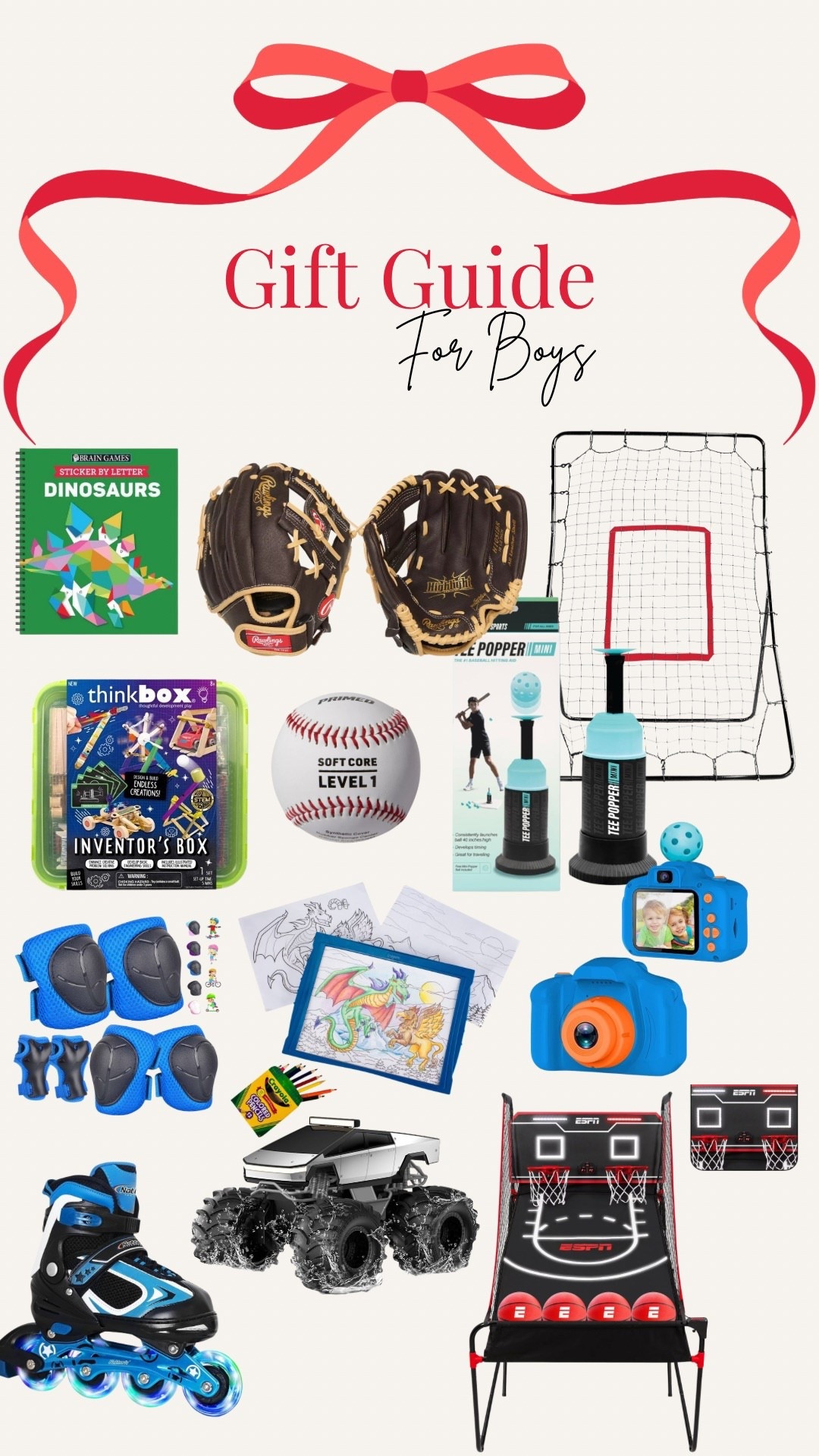 Gift guide gift ideas for boys! I have a 7 year old and my nephew is 8! I had to really research what to get them this year and these were my best finds! I love that they are active things and gifts to really use their brains! 

#LTKGiftGuide #LTKHoliday #LTKKids