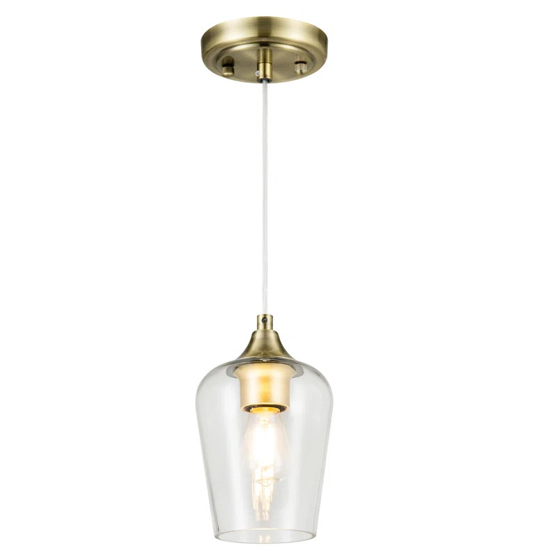 Pennell 1 - Light Single Bell Pendant | Wayfair North America