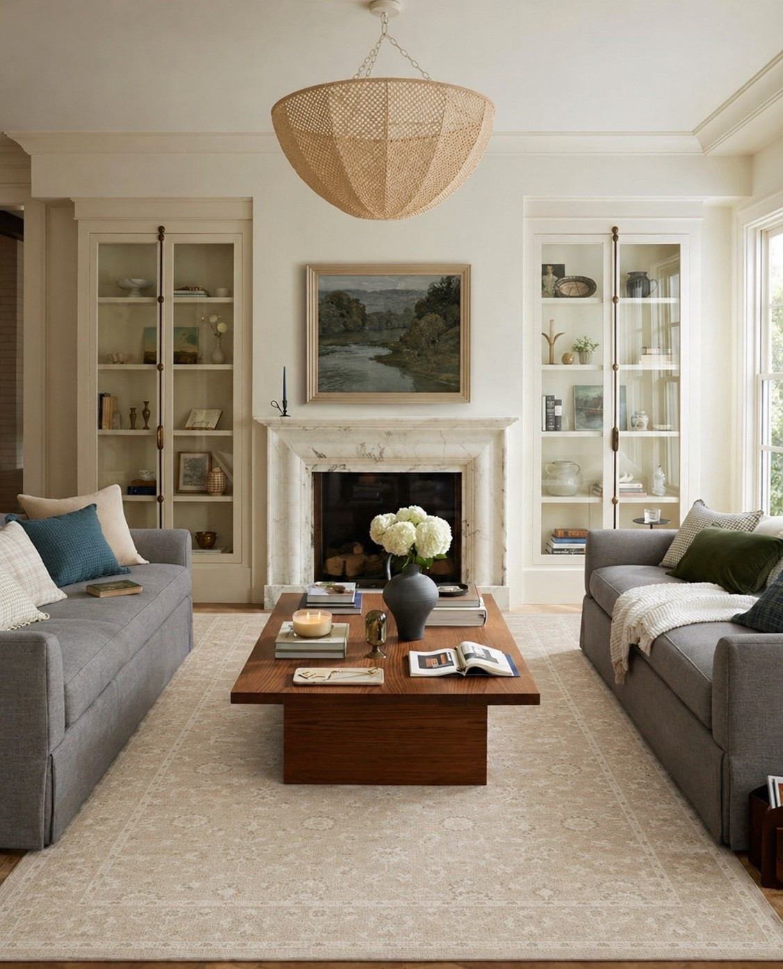 rugs for grey couches