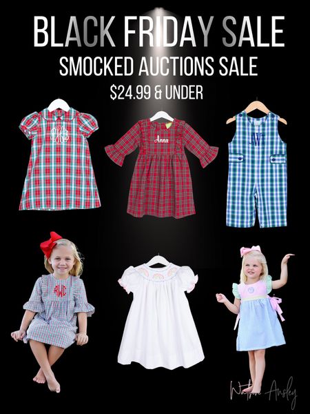 Shop Smocked auctions sale $24.99 and under now!

Just click below to shop!


#LTKHoliday #LTKbaby #LTKGiftGuide