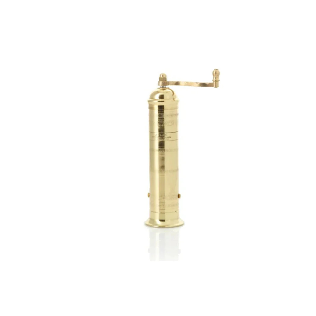 Brass Salt/Pepper Mill 7" | Pink Antlers