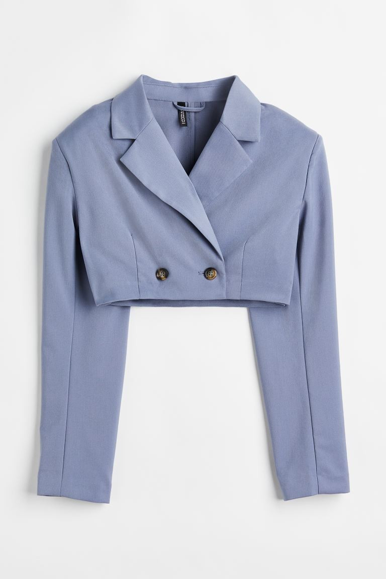 Kurzer zweireihiger Blazer | H&M (DE, AT, CH, NL, FI)